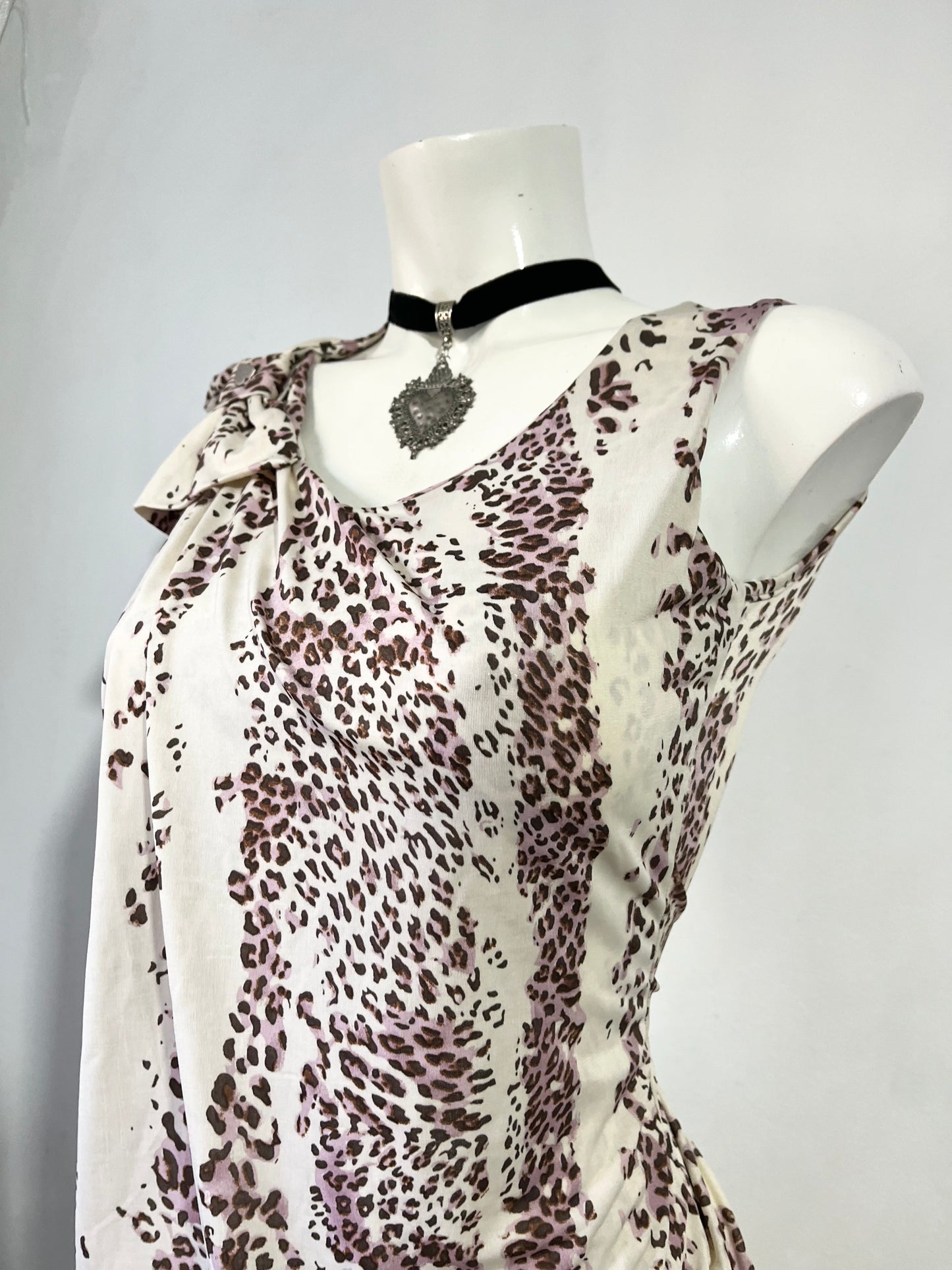 Animal print top