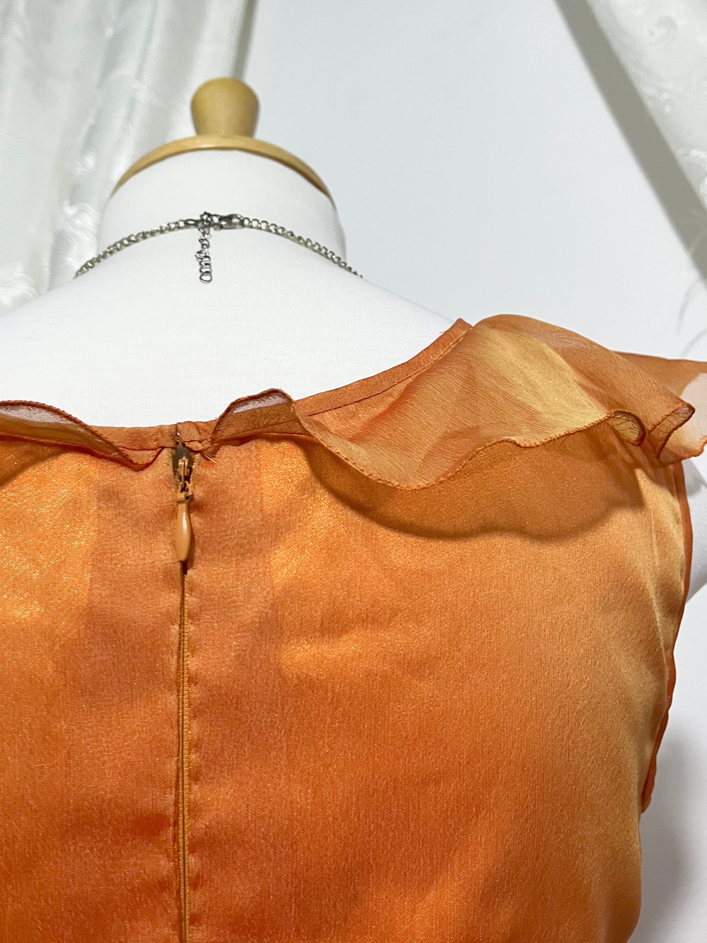 Layered amber fairy dress- size S