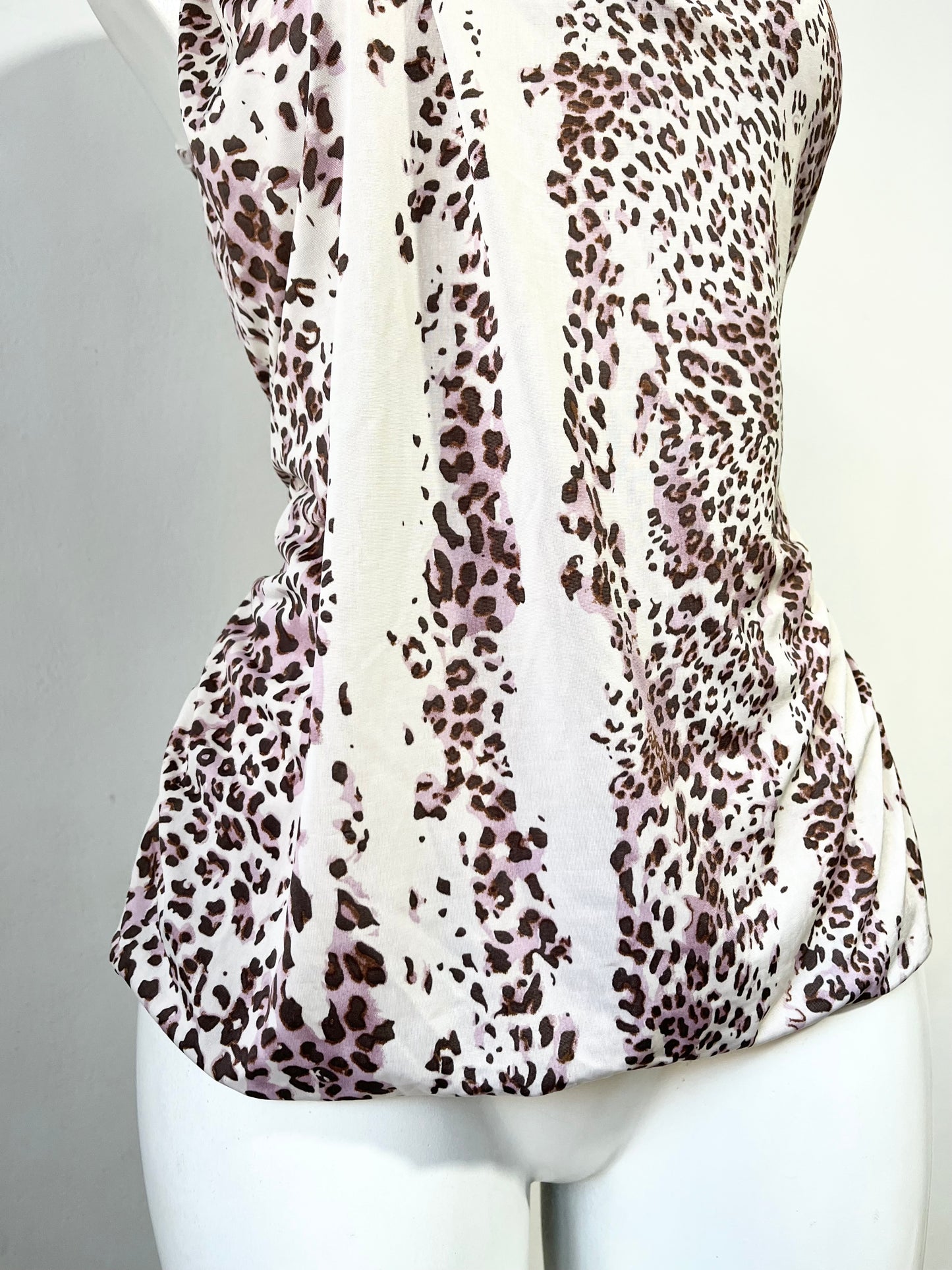 Animal print top