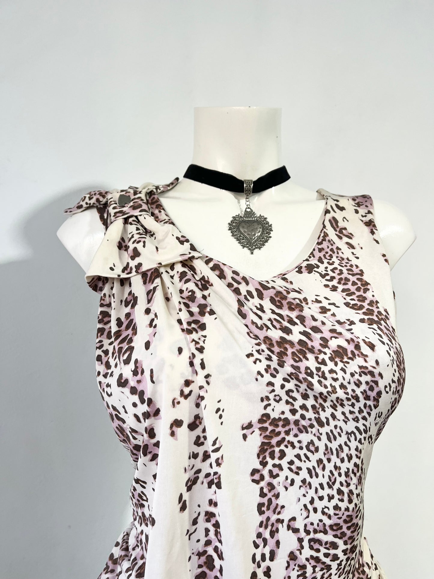 Animal print top
