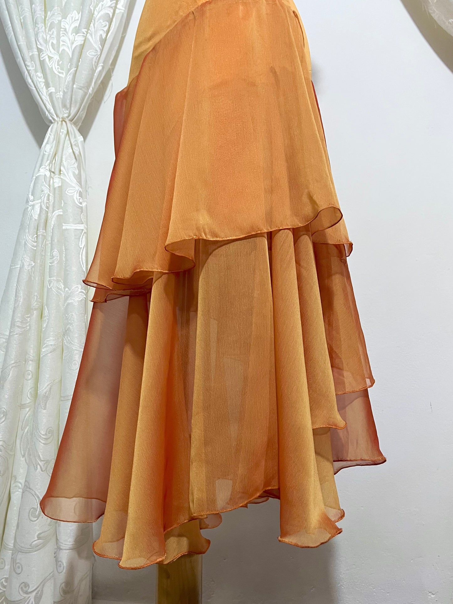 Layered amber fairy dress- size S