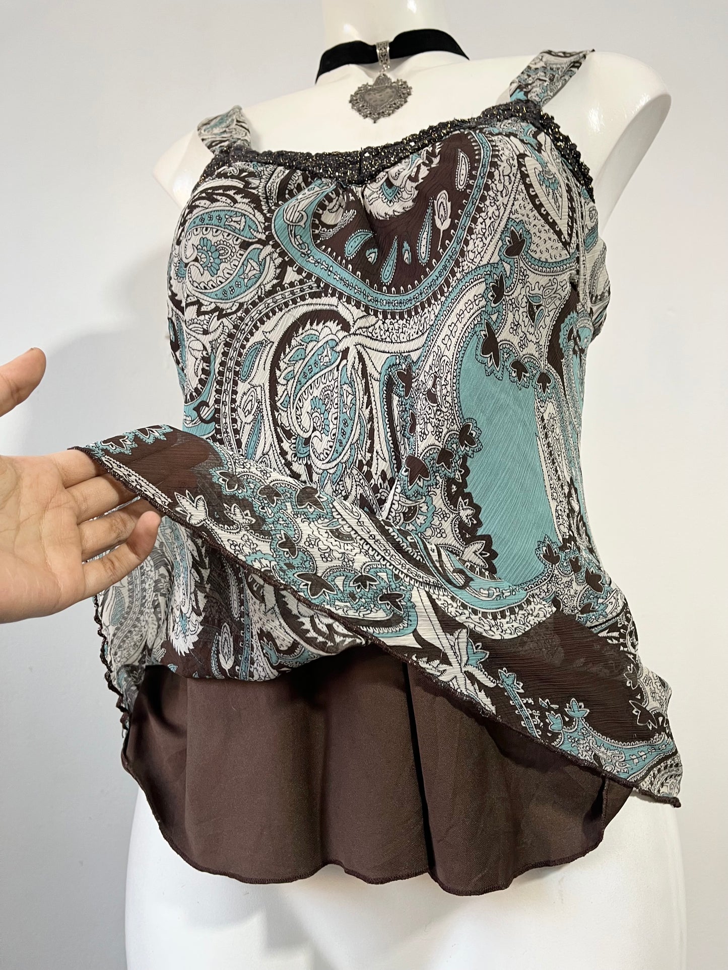 Boho top hindú